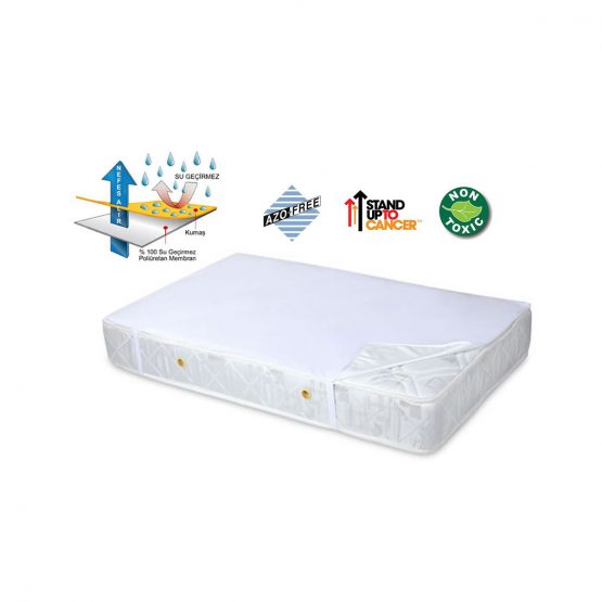 Sema Bebe Yatak Koruyucu Çarşaf – Alez (90x135cm)