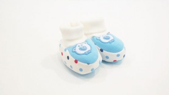 Sema Bebe Yenidoğan Patik – Mavi