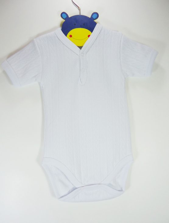 Sema Bebe Jakarlı Yarım Kol Badi (Body)